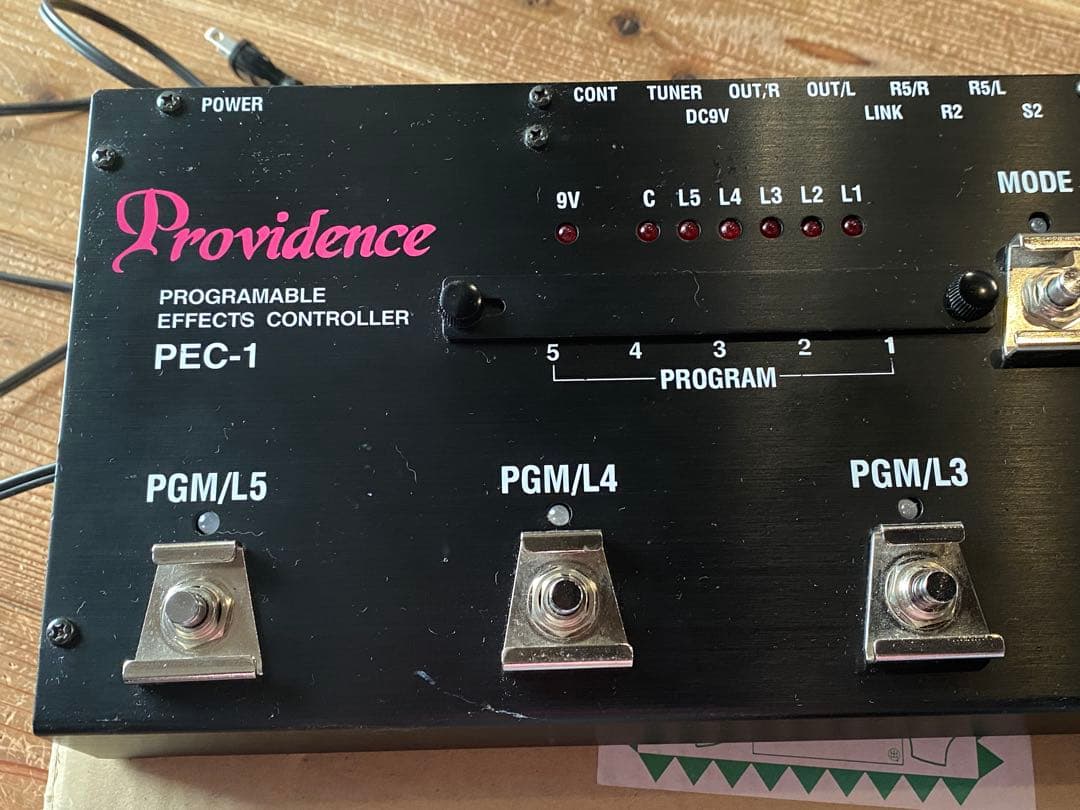 Providence PEC-1プログラマブル スイッチャー プロヴィデンス名機