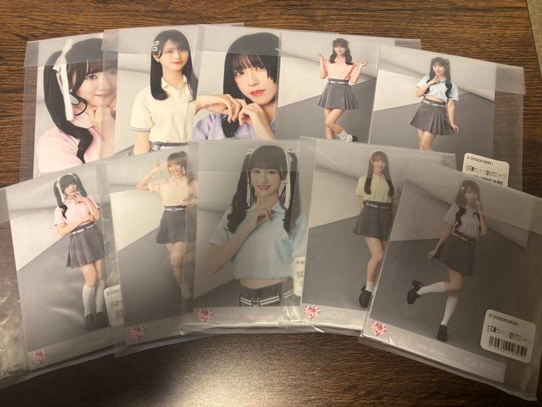 LOVE イコラブ 生写真 個別ポロシャツ 10パック 未開封 - メルカリ