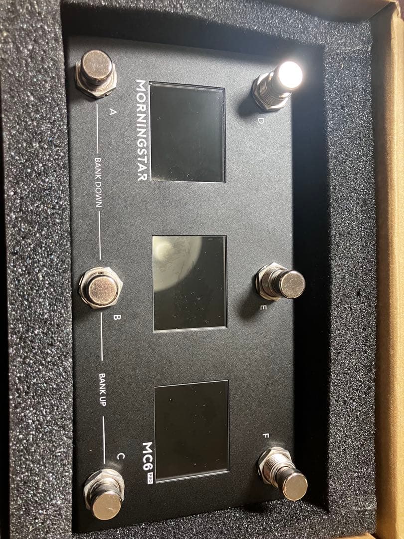 Morningstar fx MC6 Pro /　外部フットスイッチ付属