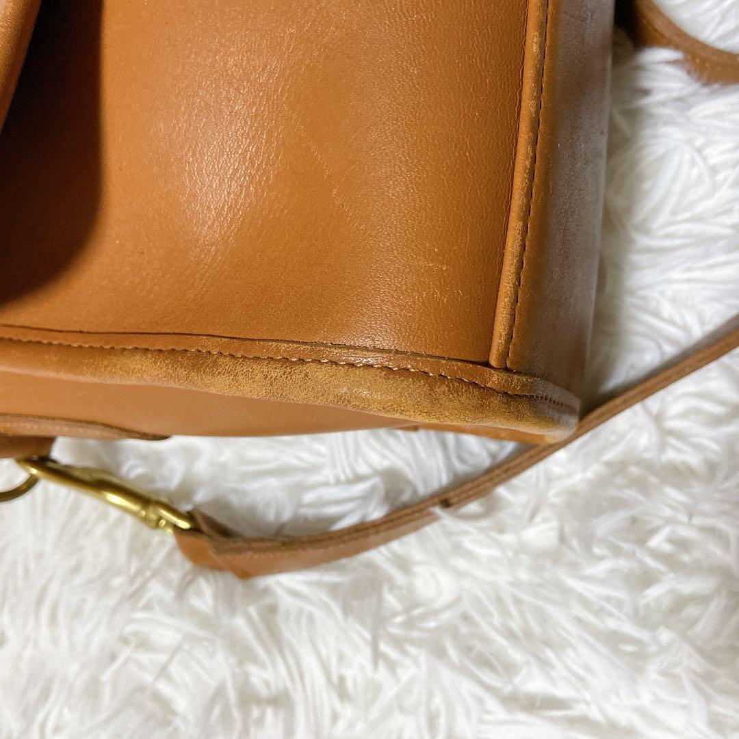 希少⭐️オールドコーチ　ショルダーバッグ　2way ターンロック　オールレザー