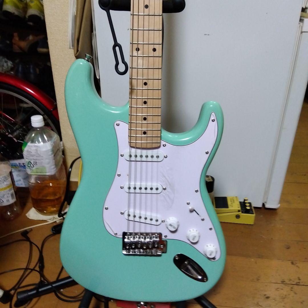 Fender ミントグリーン エレキギター 6弦 初心者用装備