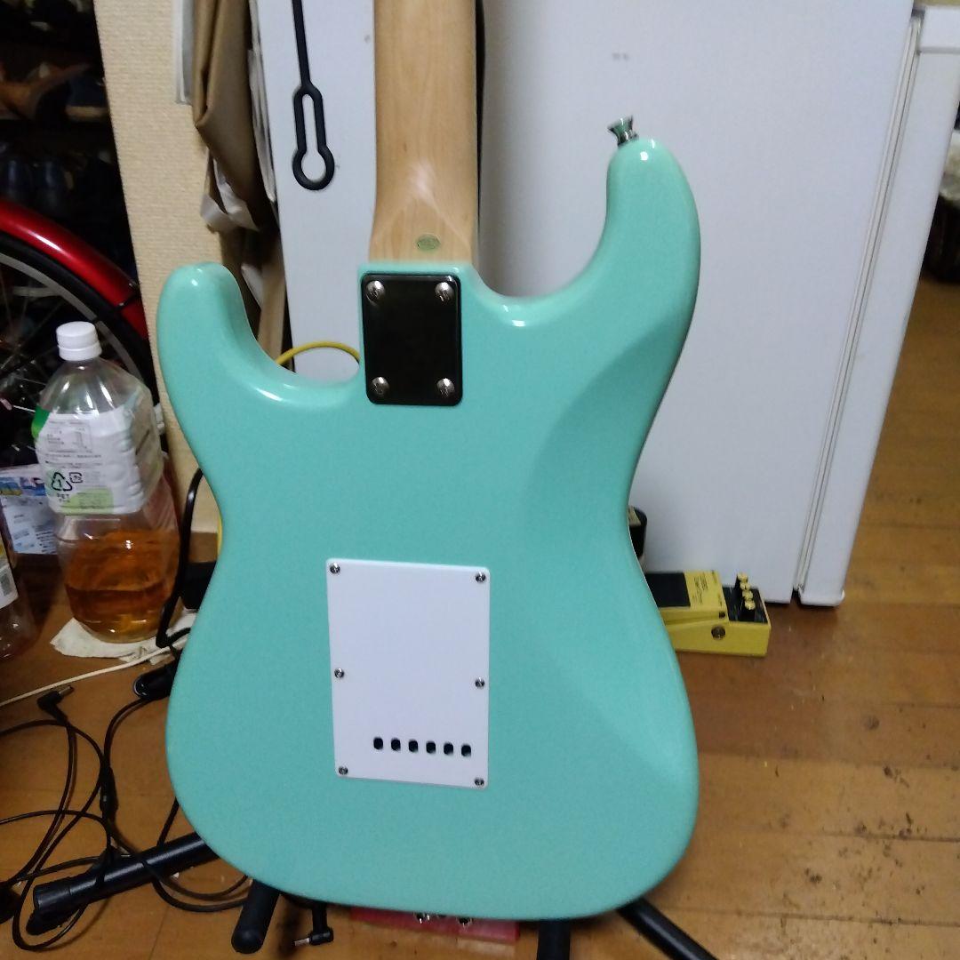 ストラトキャスタータイプ エレキギター ミントグリーン