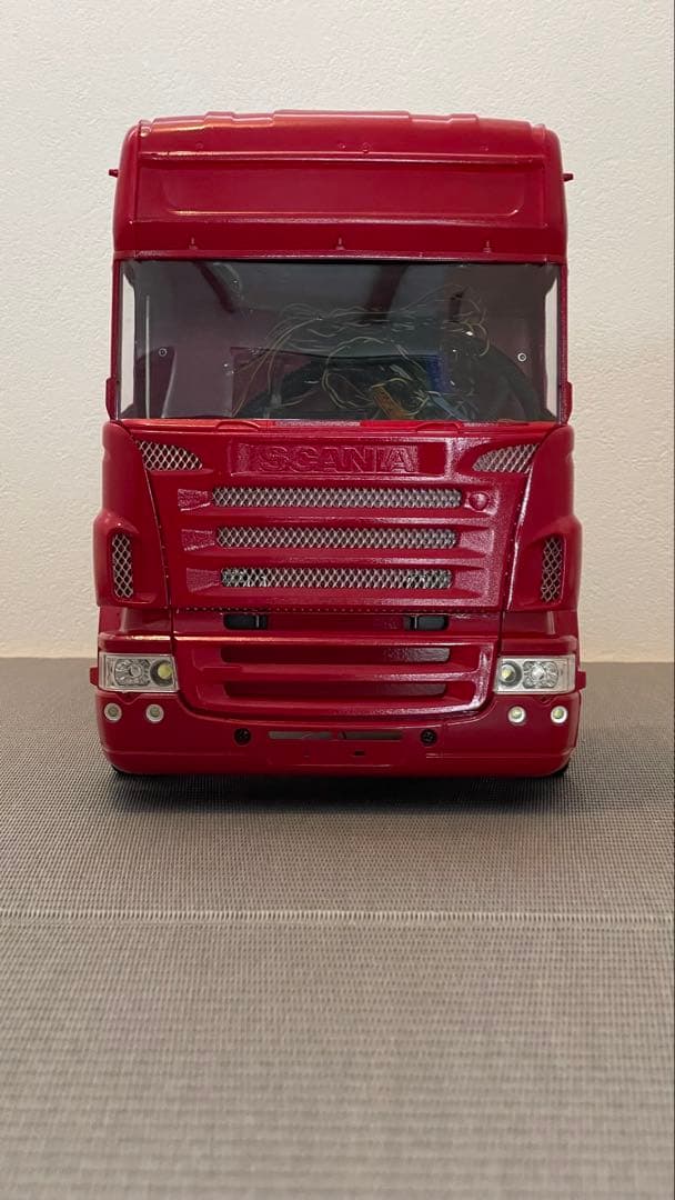 タミヤ スカニア R620 6X4 フルオペセット&3軸リーファーセミトレーラー