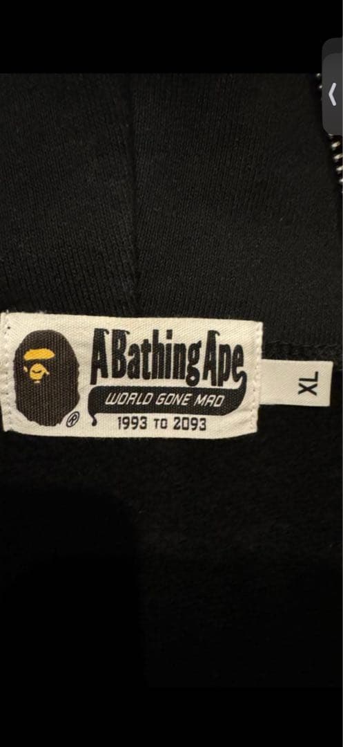 A Bathing Ape sharkパーカー