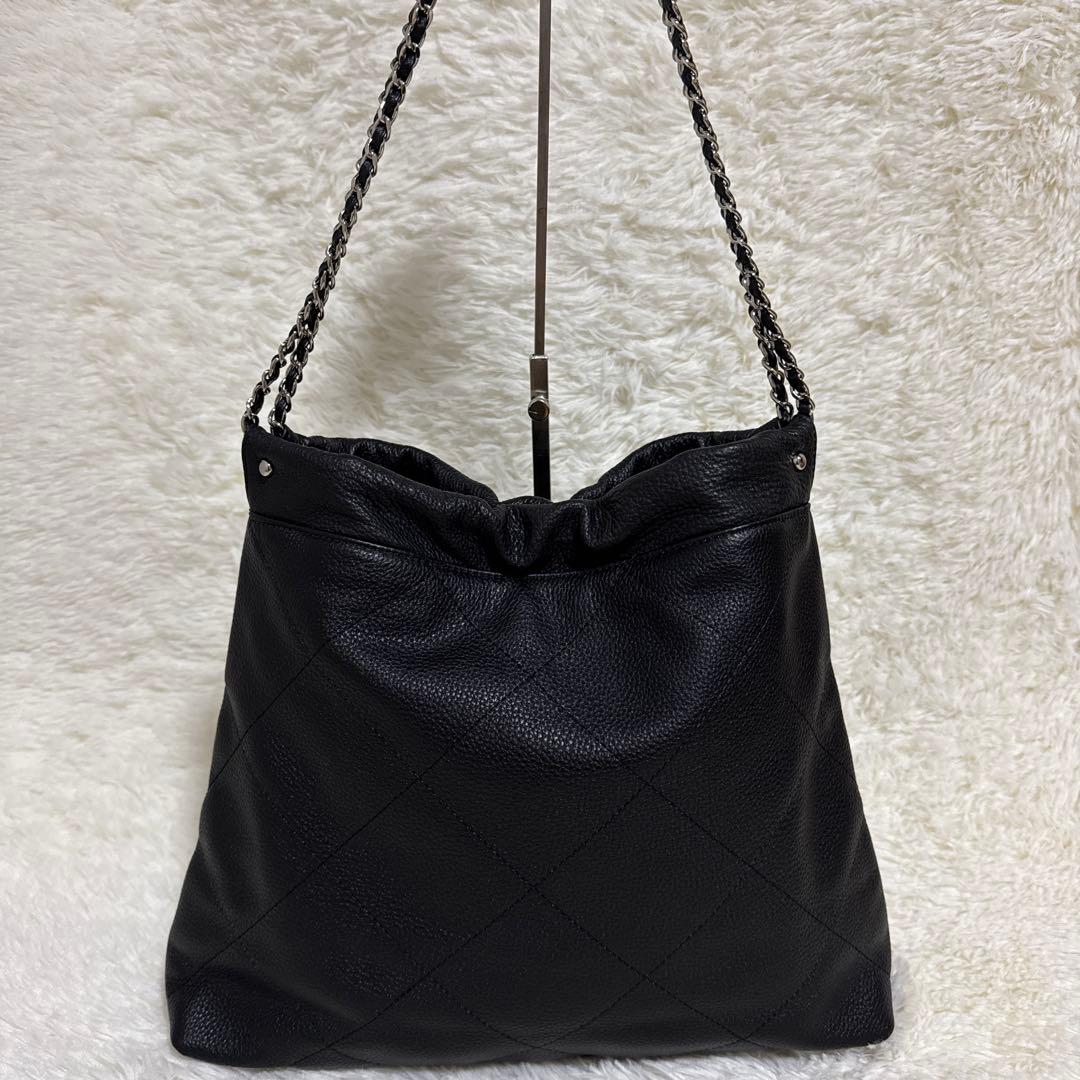 【HAYNY】本革 キルティング チェーンバッグ Barmed☆極美品