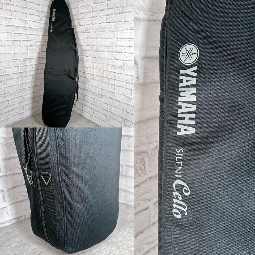 極美品　YAMAHA SVC50 ヤマハ サイレントチェロ 弓　ソフトケース付属