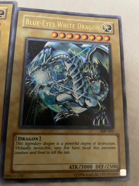 遊戯王 初期　ブルーアイズホワイトドラゴン　青眼の白龍　6枚セット　英語