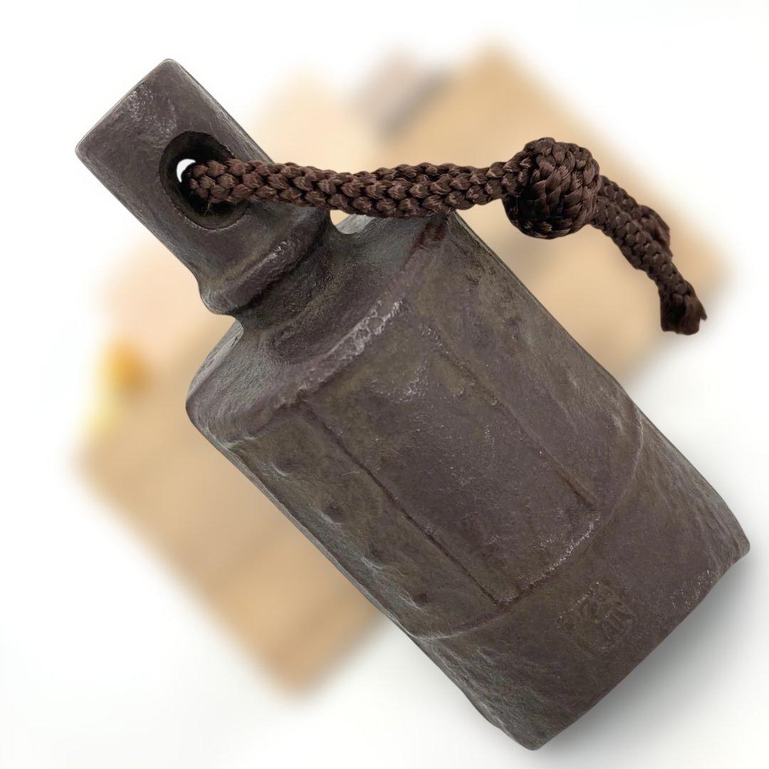 南部鉄器　鈴木盛久工房　南部砂鉄鈴　手振り鈴　卓鈴/未使用品