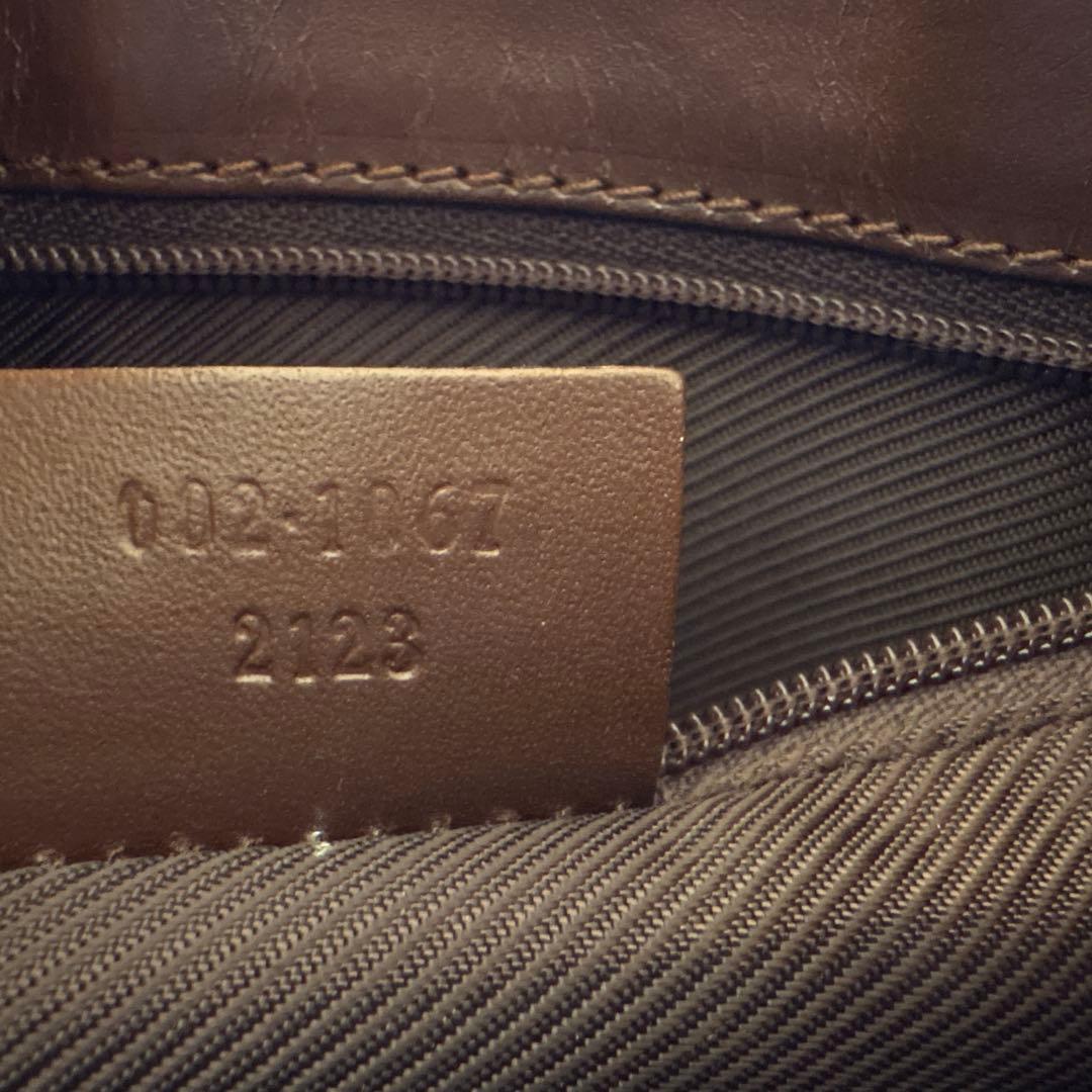 GUCCI ジャッキーショルダーバッグ キャンバス/レザー50108