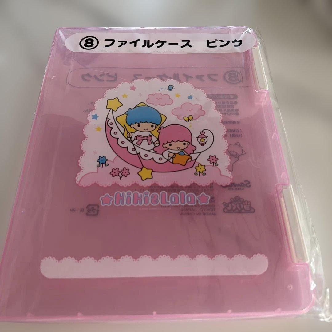 キキララ ファイルケース ピンク サンリオ当りくじ キキララ - メルカリ
