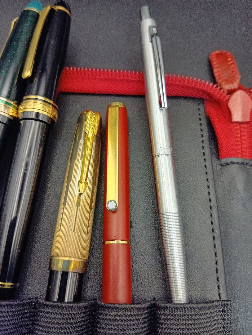 o*f様 SAILOR 万年筆 ケース 赤　ペン先14k含む　万年筆　ボールペン