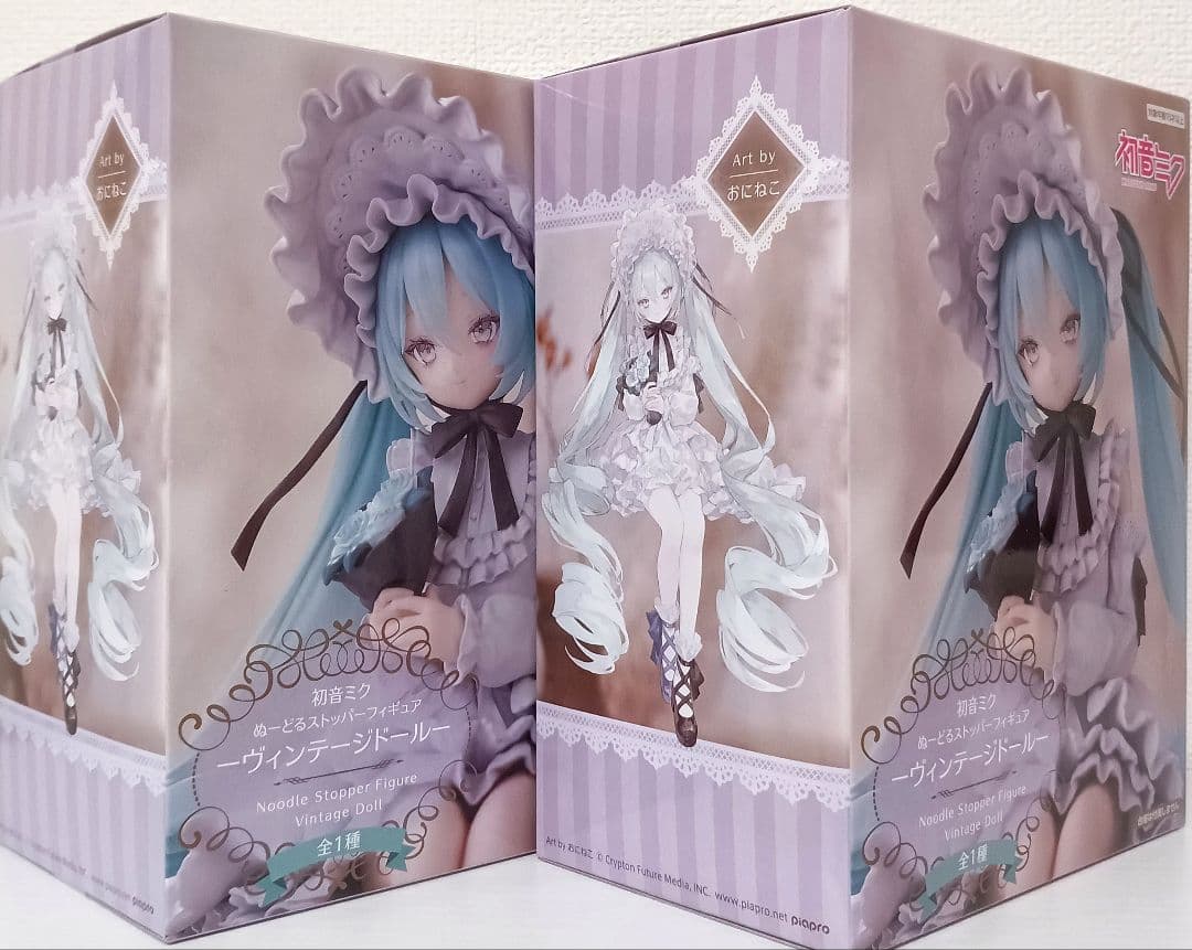初音ミク ぬーどるストッパーフィギュア ヴィンテージドール 計2個