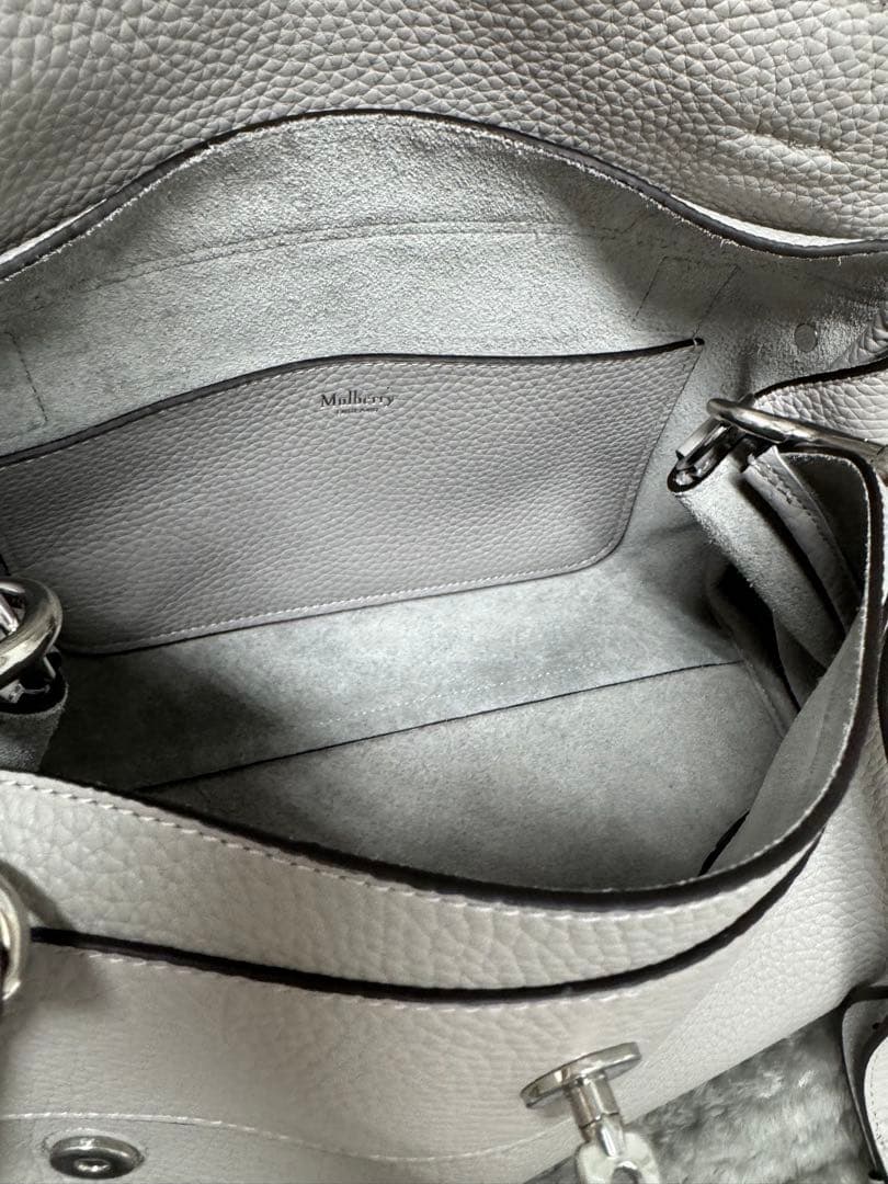 《新同品》MULBERRY マルベリー　アレクサ　ペールグレー　公式サイト完売色