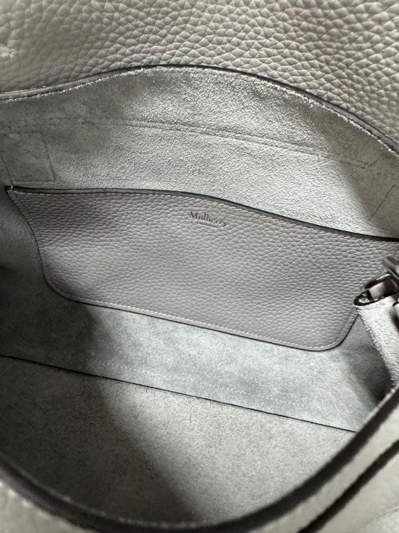 《新同品》MULBERRY マルベリー　アレクサ　ペールグレー　公式サイト完売色