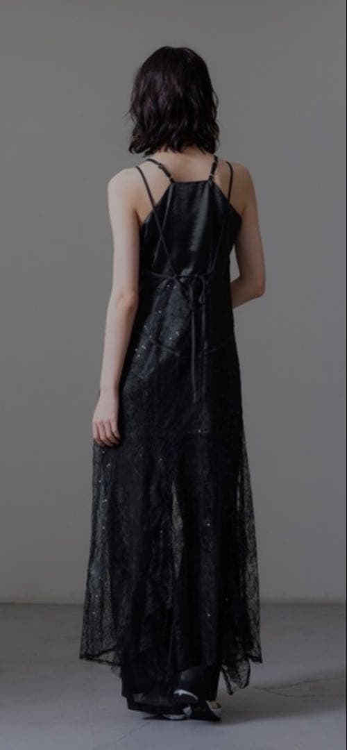 スパークルレースレディドレス　ブラック　Mサイズ　ANDRESD