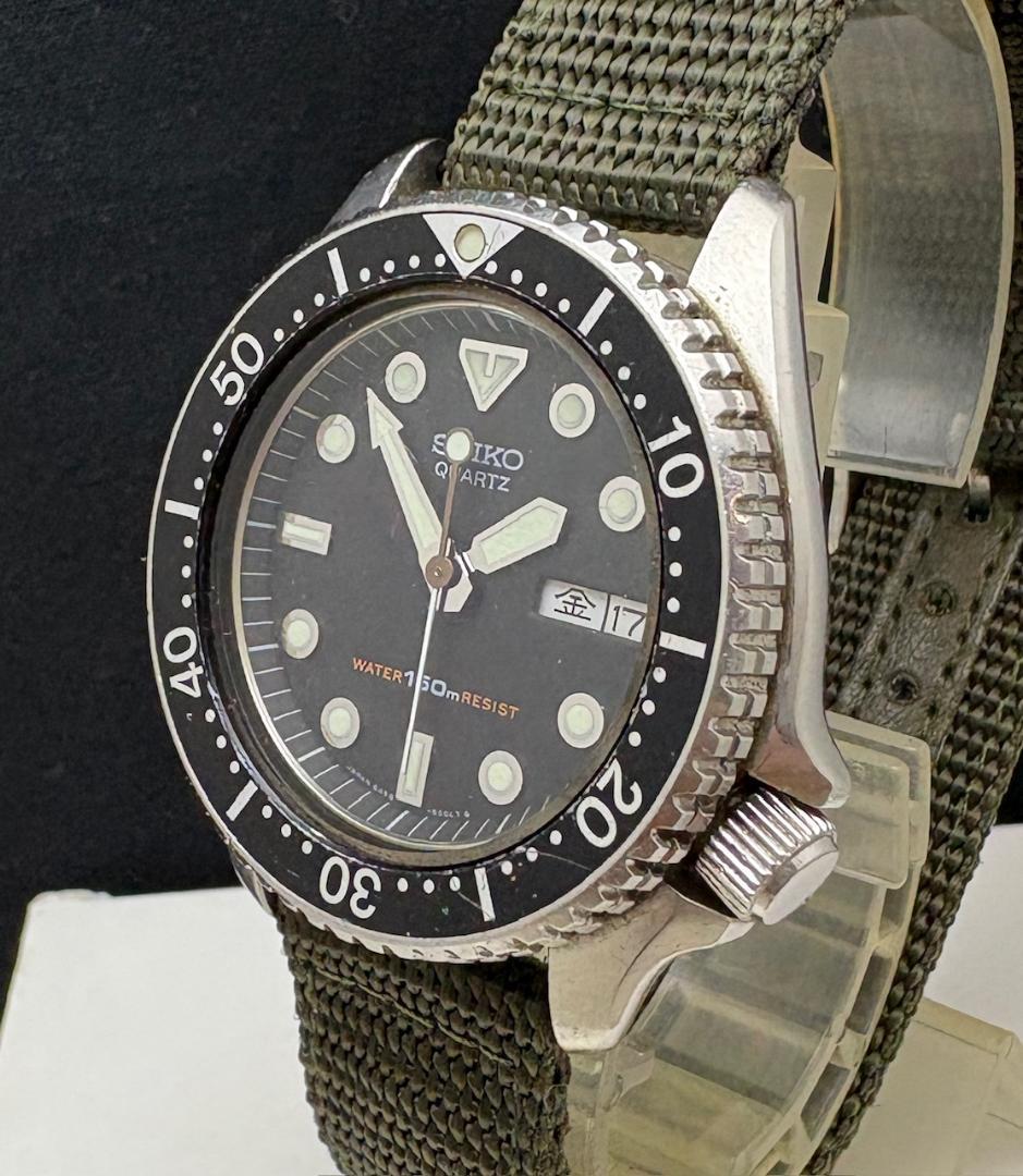 684/稼働 82年 セイコー 6458-6000 オールド ダイバー クオーツ