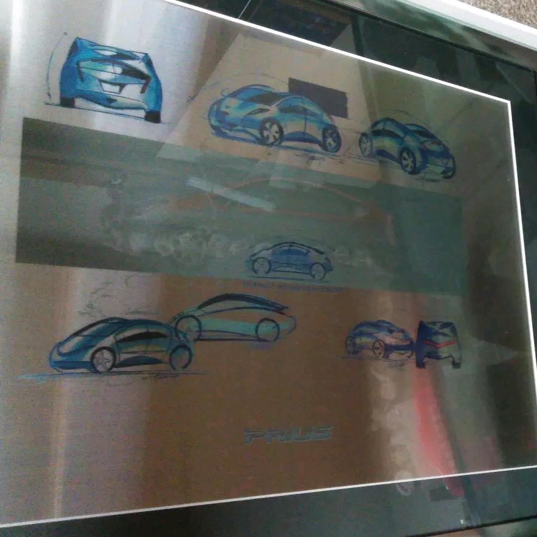 TOYOTAプリウスデザイン画