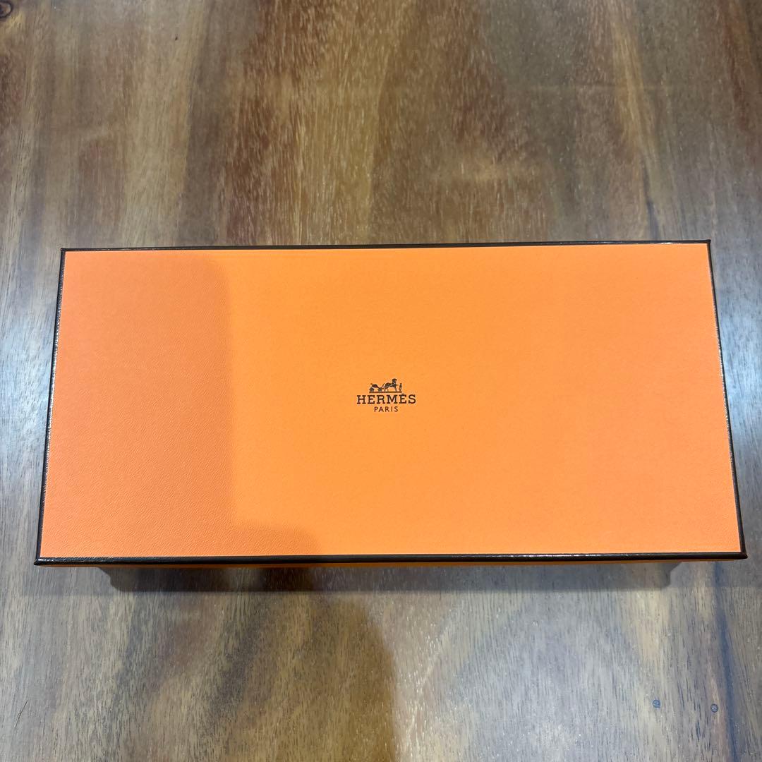 HERMES タオルハンカチセット ピンク ブルー