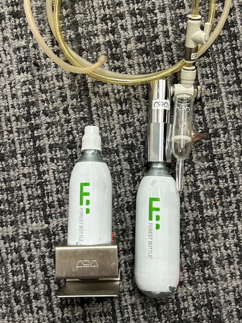 ADA CO2ボトル レギュレーターセット CO2高圧ボンベの使い方】ADA CO2アドバンスシステム-フォレストの