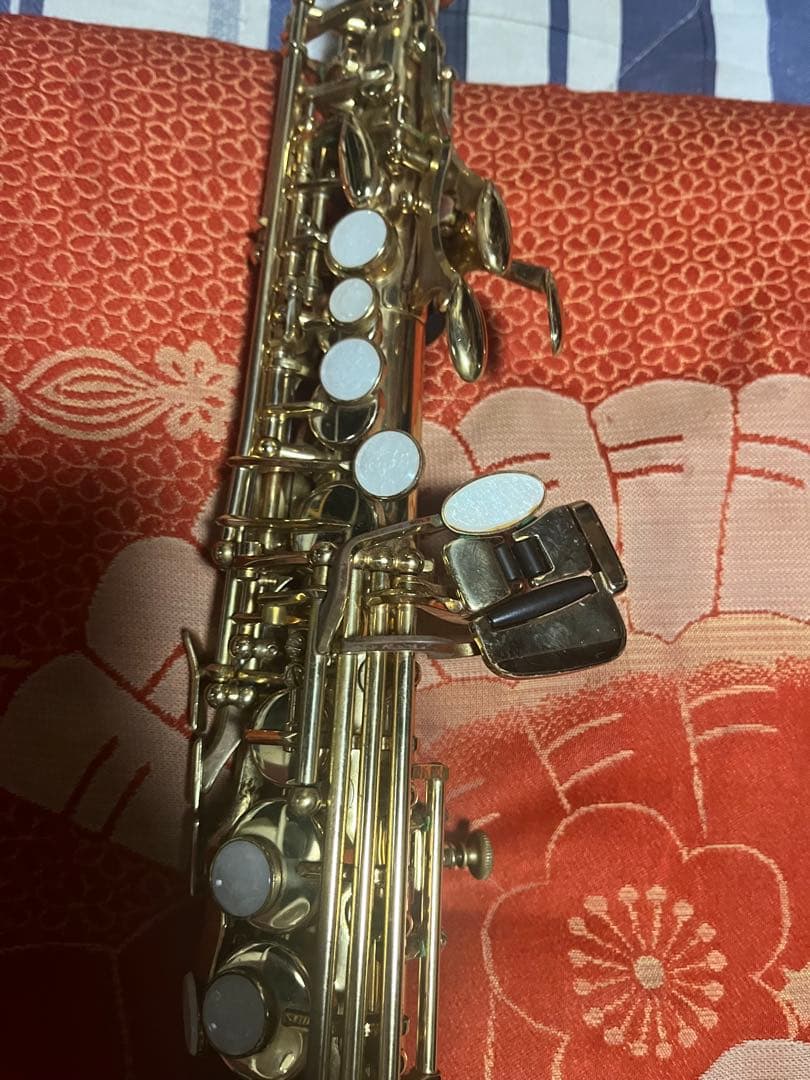 ゴールド サックス本体 ケース付き