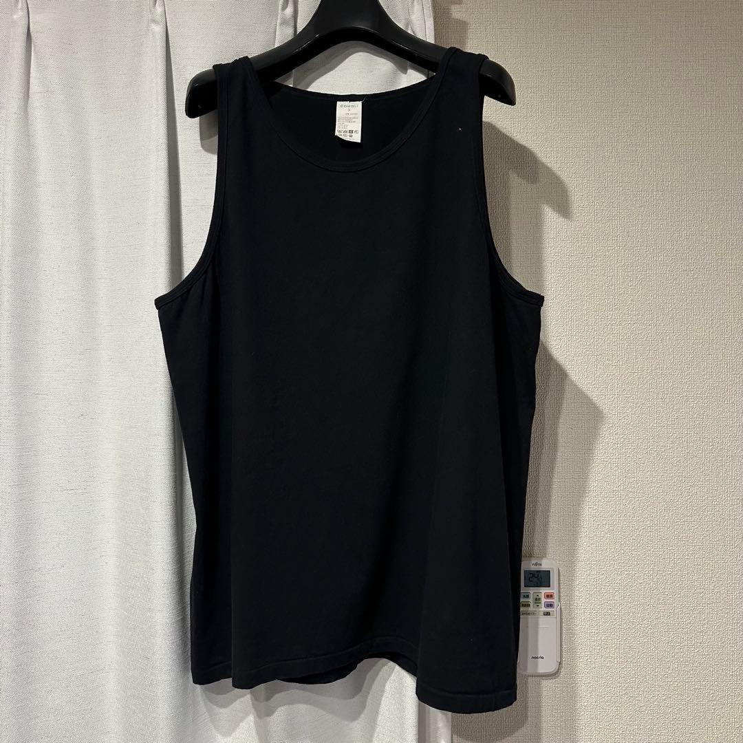 極美品】24SS COMOLI 『サープラスタンクトップ 』BLACK 3 - メルカリ
