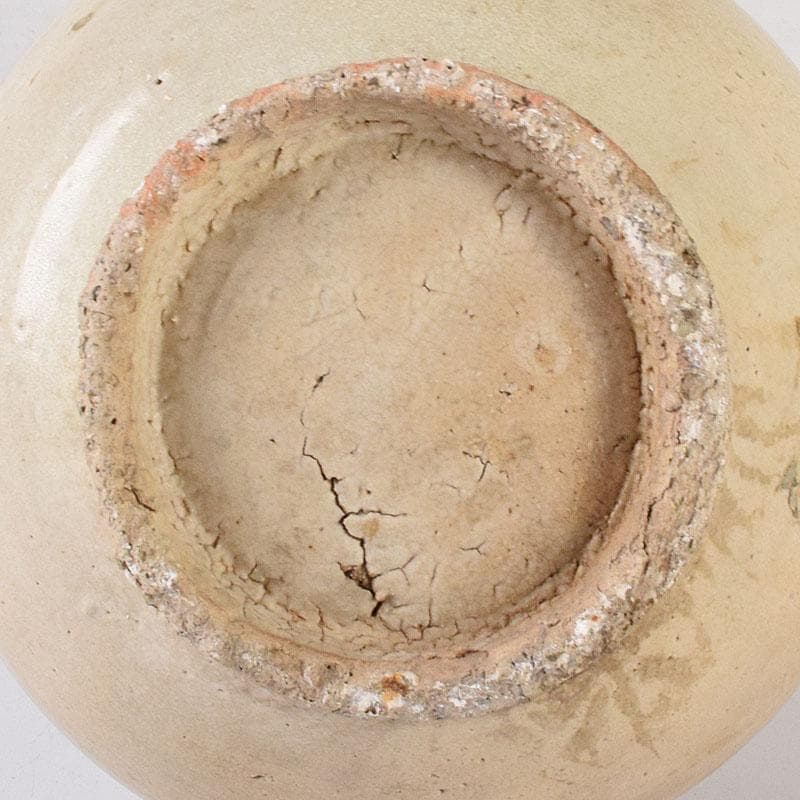 朝鮮美術 李朝 高麗白磁 染付花文 鶴首瓶 V R8025C 美術品・