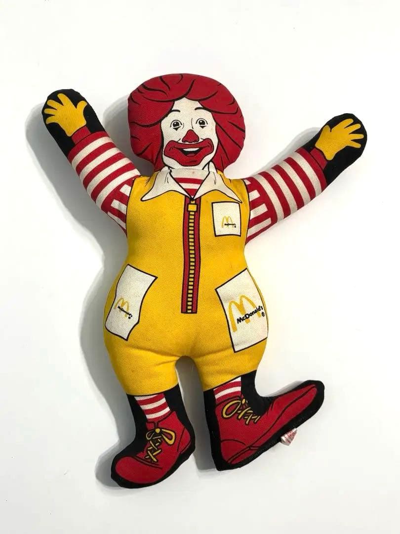 80's McDanald's マクドナルド ピロードール ヴィンテージ - メルカリ