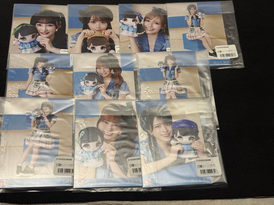 LOVE イコラブ 生写真 モーリーファンタジーコラボ④ 10パック 未開封