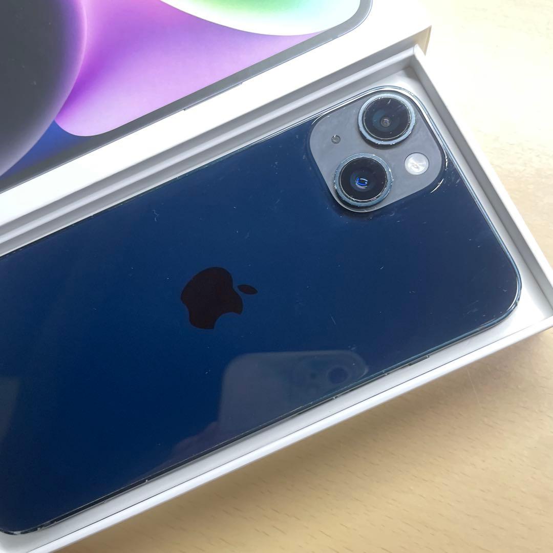 iPhone14 128GB SIMフリー 割れなし バッテリー最大容量85%