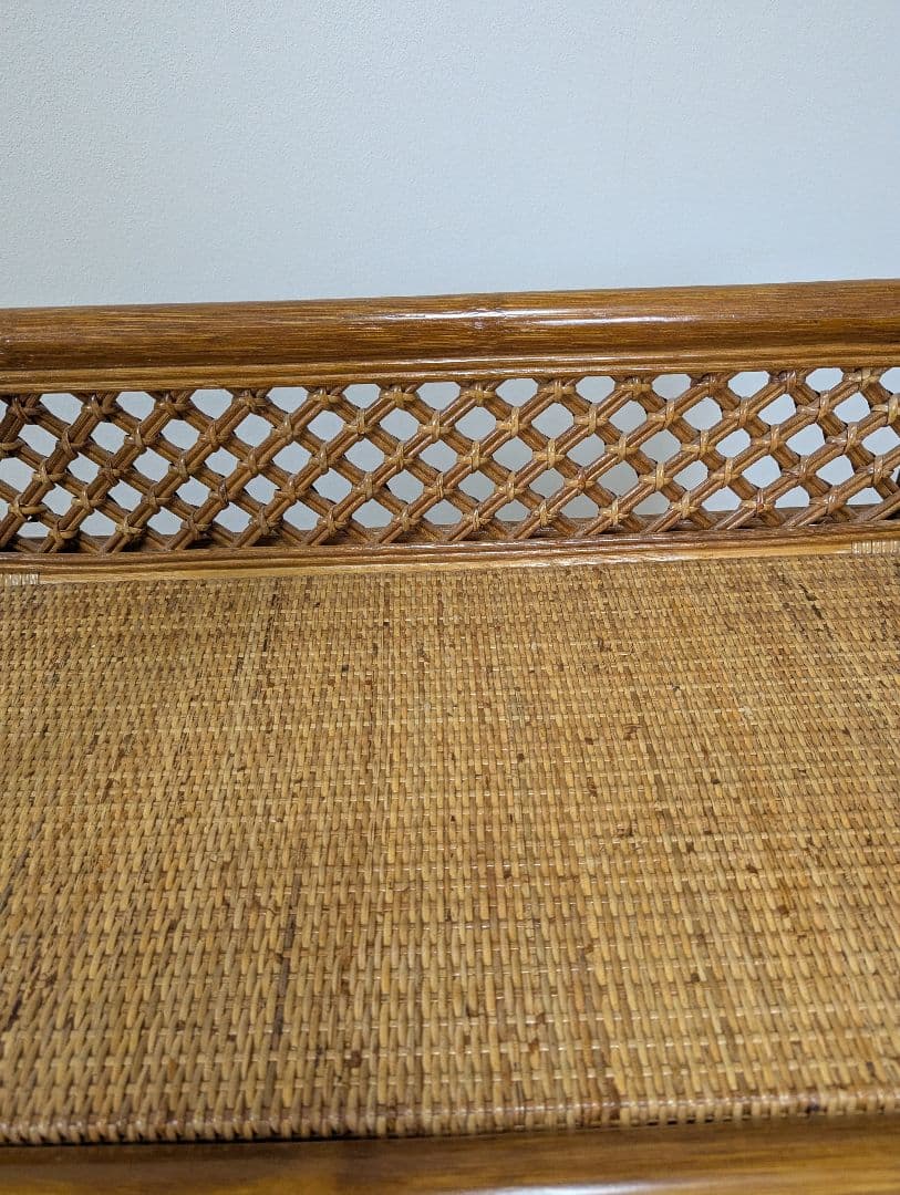 籐 ラタン チェスト 収納 タンス ４段　インテリア アンティーク 棚