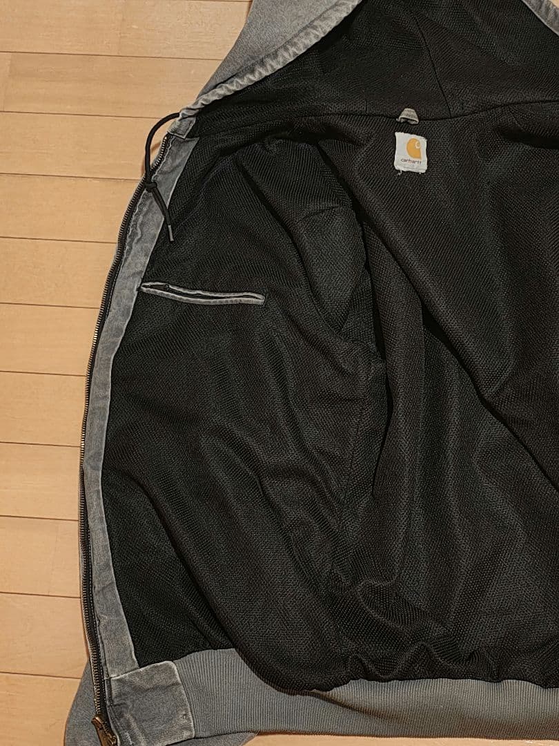 Carhartt アクティブジャケット 希少色セメントグレー 野村訓市 - メルカリ