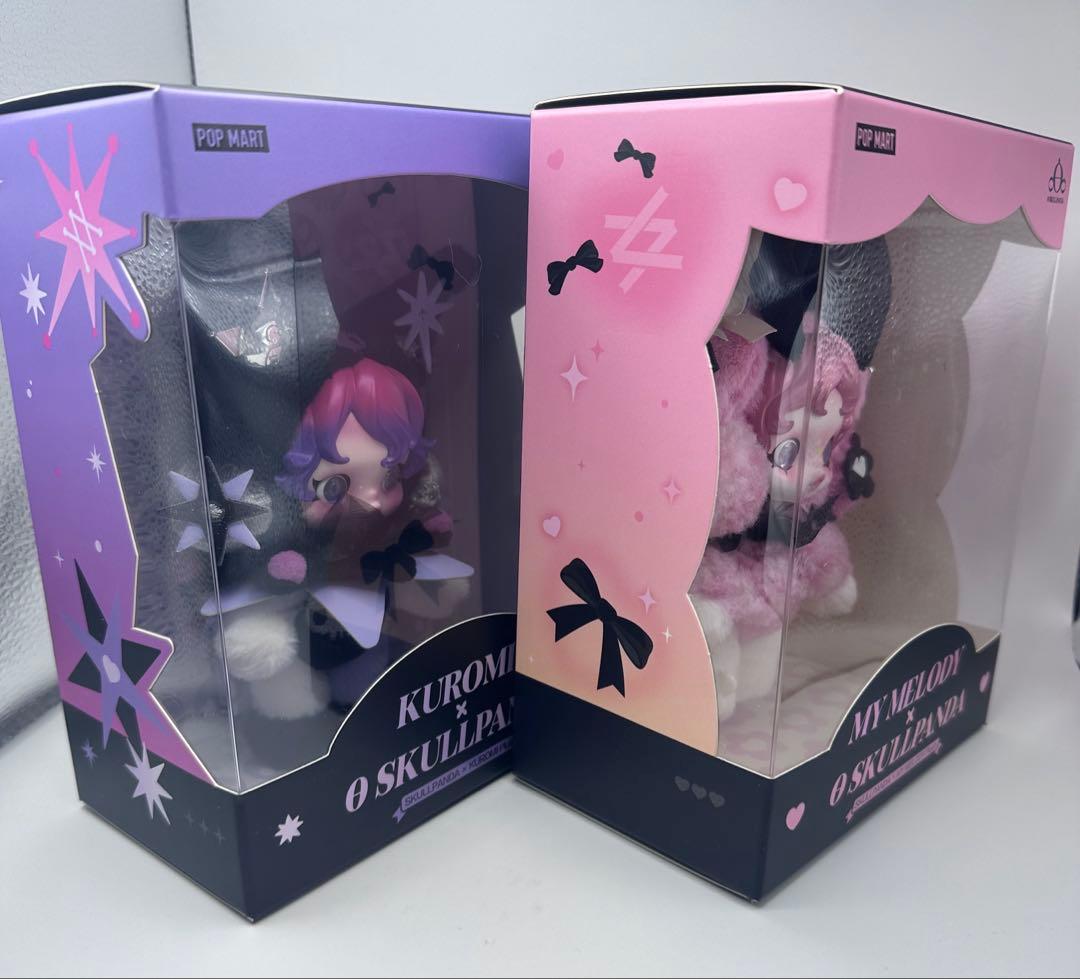 ♡*♡様 Kuromi & My Melody SKULLPANDA ぬいぐるみ