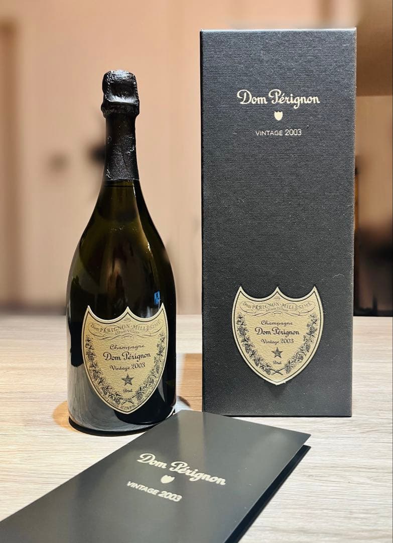 Dom Pérignon Vintage 2003 専用ボックス付き Dom Pérignon Vintage 2003 専用ボックス付き Dom Pérignon Vintage