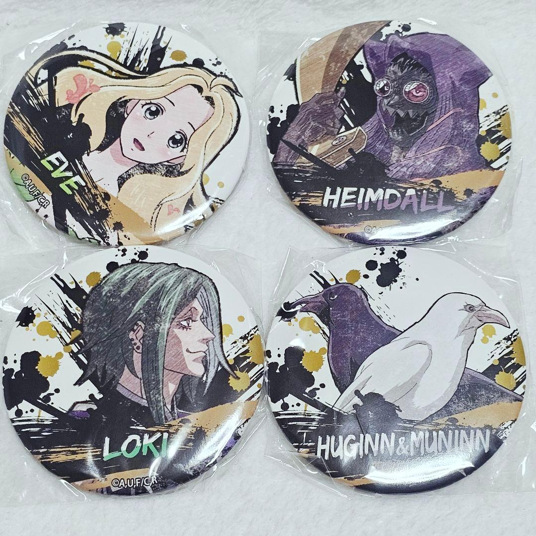 終末のワルキューレ あたりツキ!トレーディング缶バッジ　20種　コンプリート