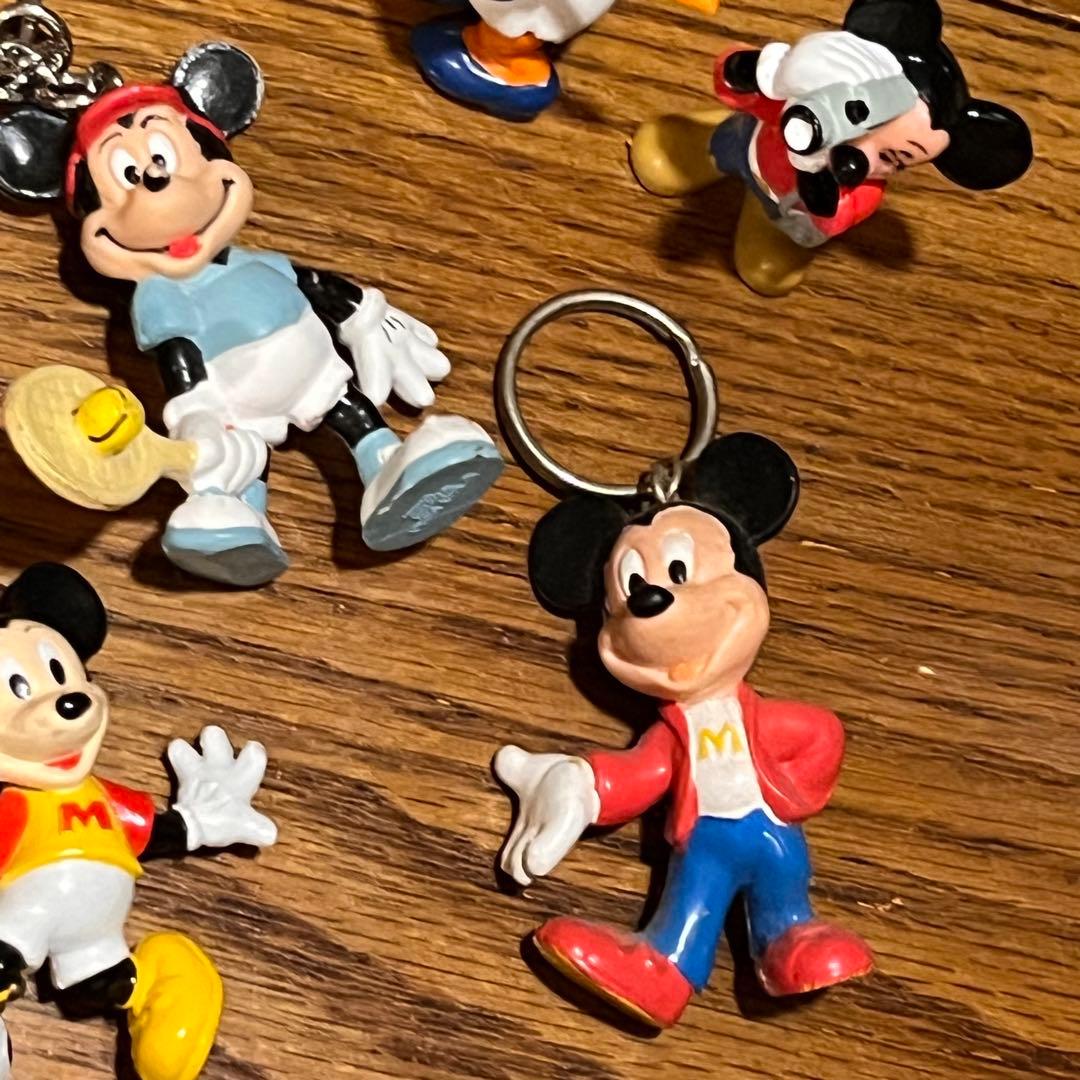 希少】昭和レトロビンテージ ディズニーフィギュア キーホルダー
