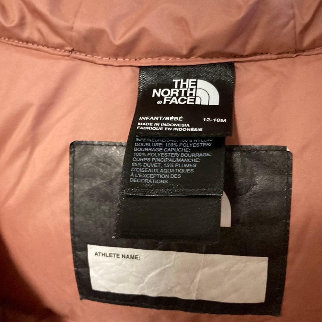 ザ ノースフェイス ベビー ヌプシ ワンピース ダウンジャケット 12-18M