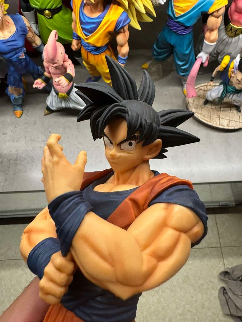 ドラゴンボール一番くじstrong chains 孫悟空ベジータフィギュア