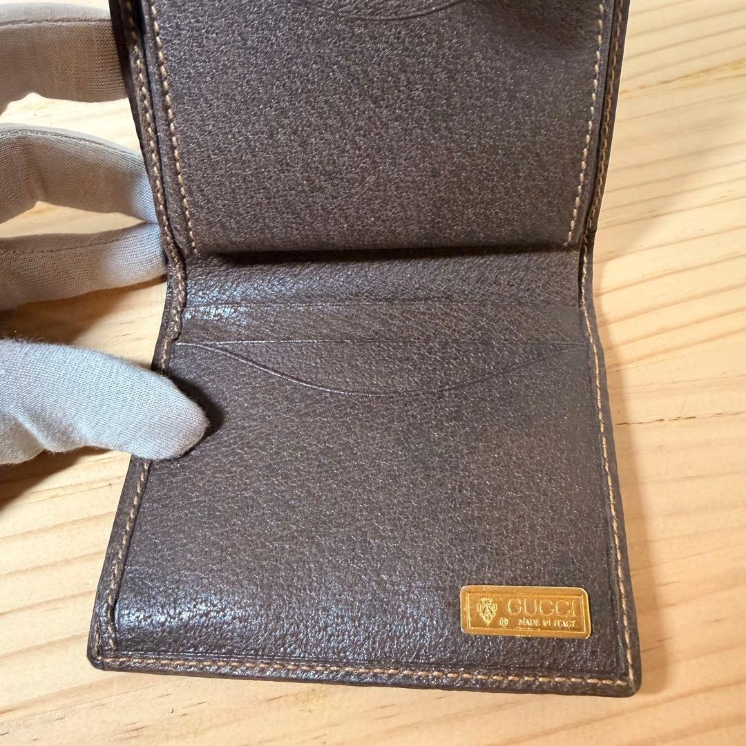 SK/11.11/5 GUCCI 二つ折り財布