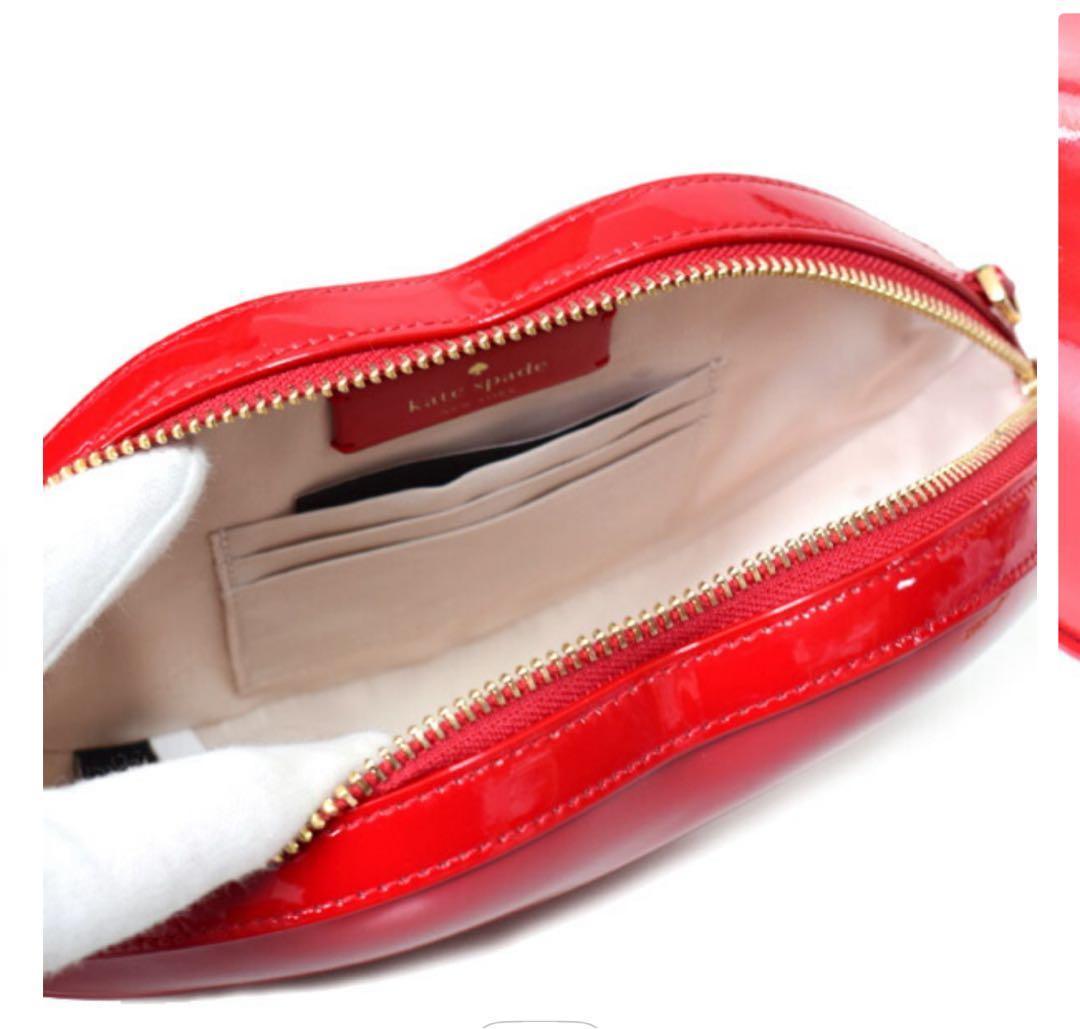 【新品未使用】Kate spade ショルダーバッグ 3D リップ　クロスボディ