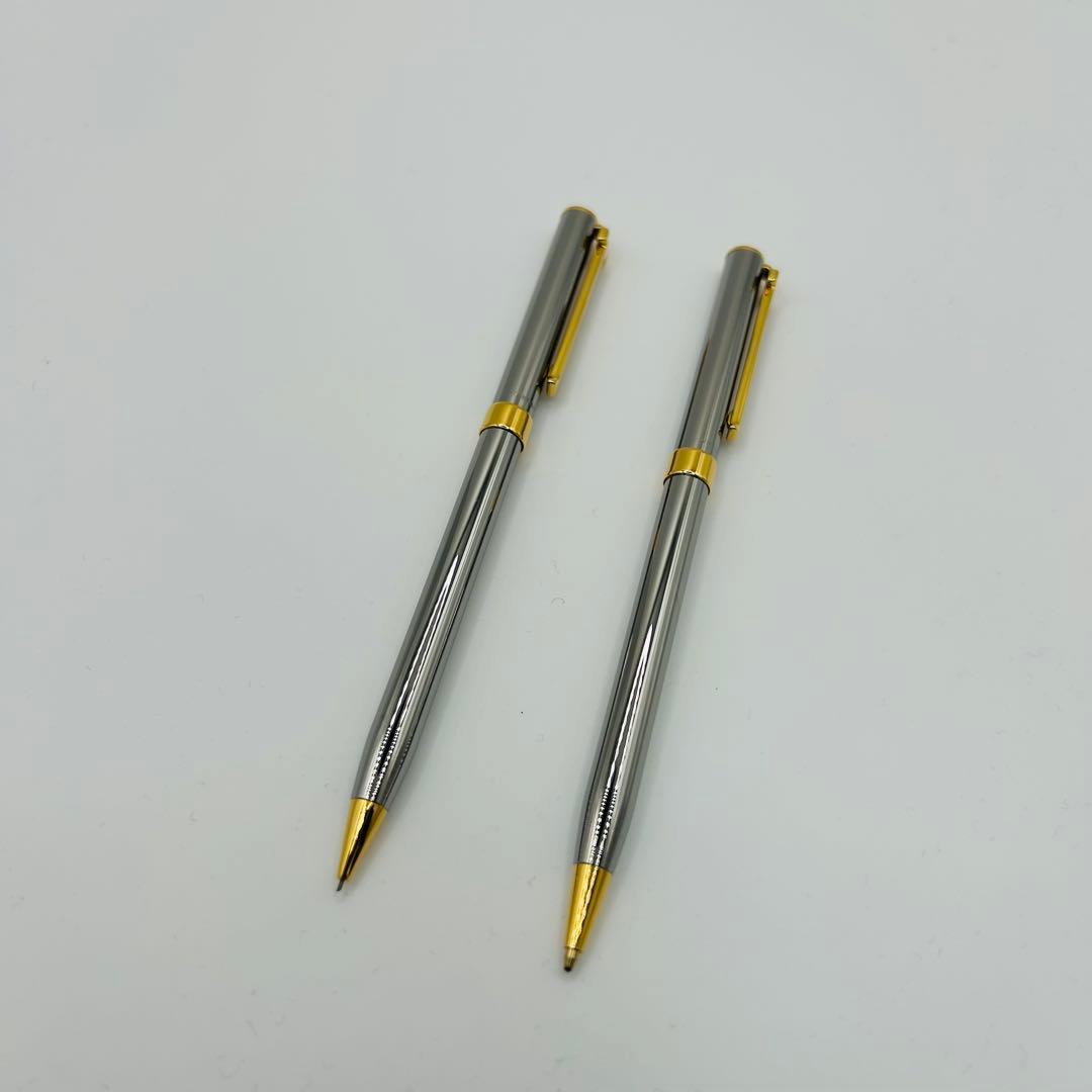 Tiffany & Co. シルバー ボールペン シャーペン 2本セット Tロゴ