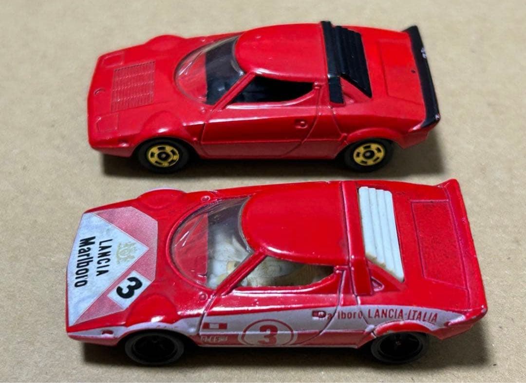 日本製 トミカ ランチア ストラトス HF 2台セット 日本製 トミカ