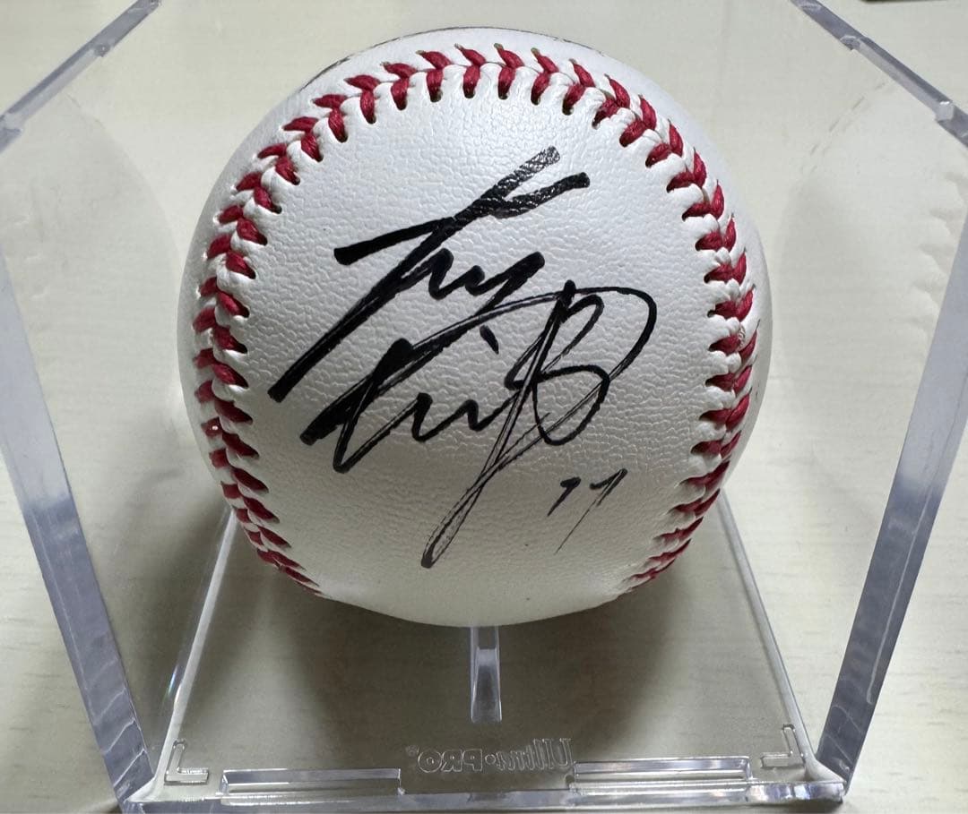 大谷翔平直筆サインボール