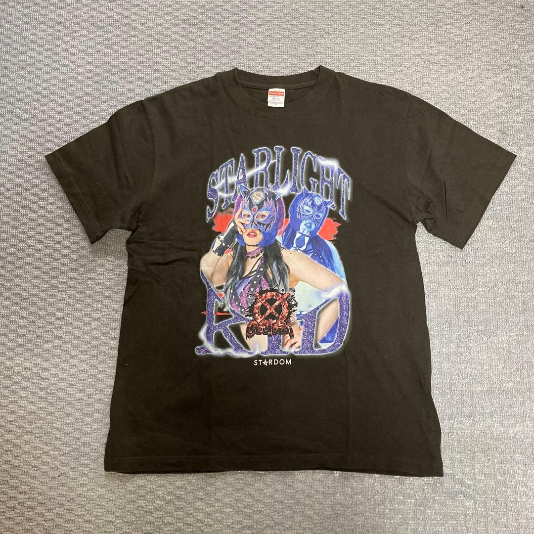 スターライトキッド　Tシャツ　ラップT 上谷沙弥　スターダム　受注商品