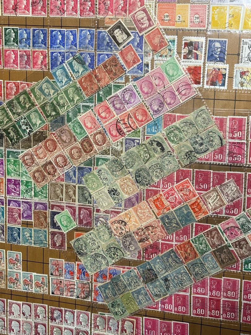 フランスの使用済み小型切手 アラカルト - メルカリ
