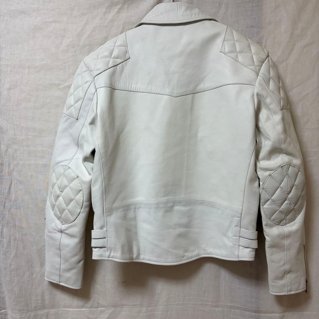 ロンジャン パテッドライダース レッドキルティング 白 - メルカリ