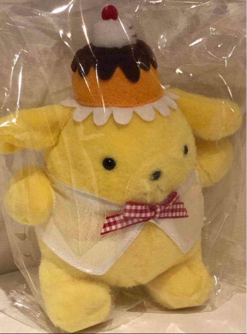 サンリオ ポムポムプリン ぬいぐるみ　1999年 新品タグ付き　❣️激レア❣️