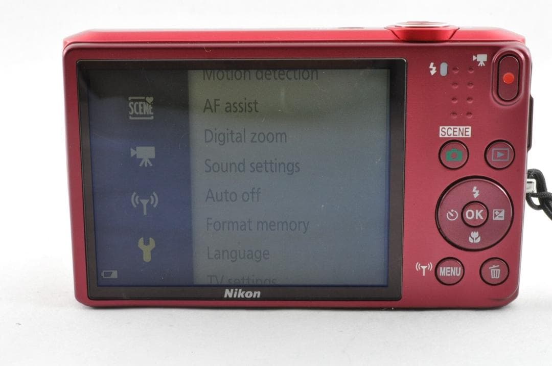 Nikon Coolpix S6800 赤