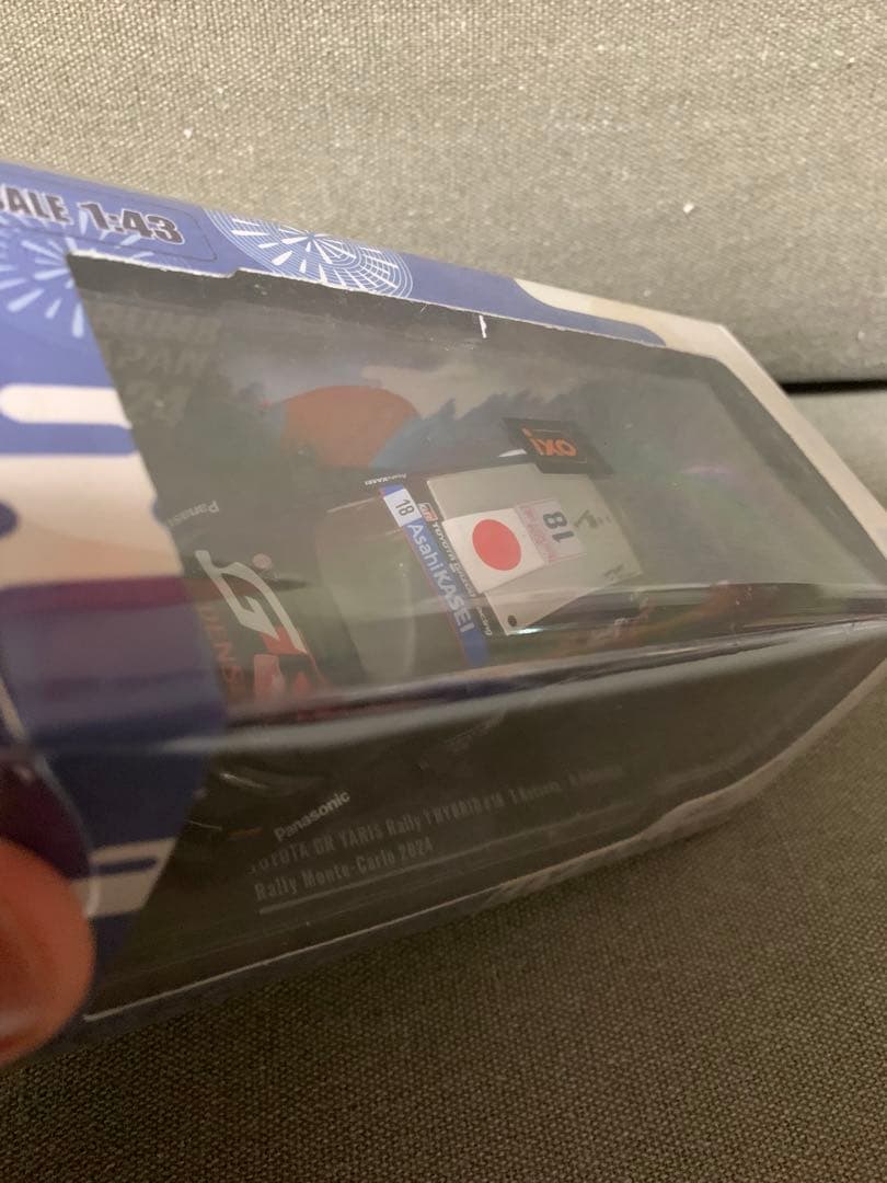 イクソ 1/43 ラリー　ジャパン2024 会場限定 ヤリス No.18 勝田