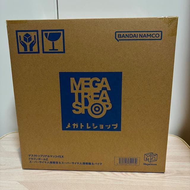 デスクトップリアルマッコイEX ドラゴンボールZ サイヤ人孫悟空＆孫悟飯＆バイク