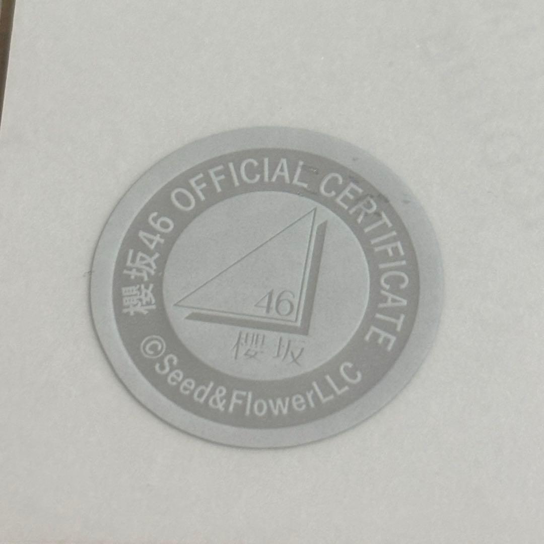 【最終値下げ】櫻坂46 守屋麗奈　直筆　サイン　生写真